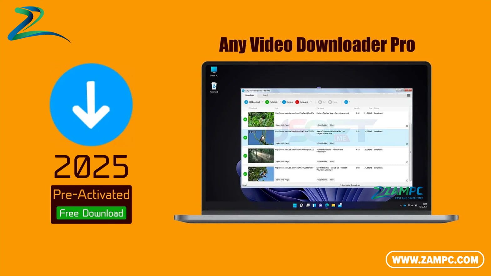 Any Video Downloader Pro ZamPC