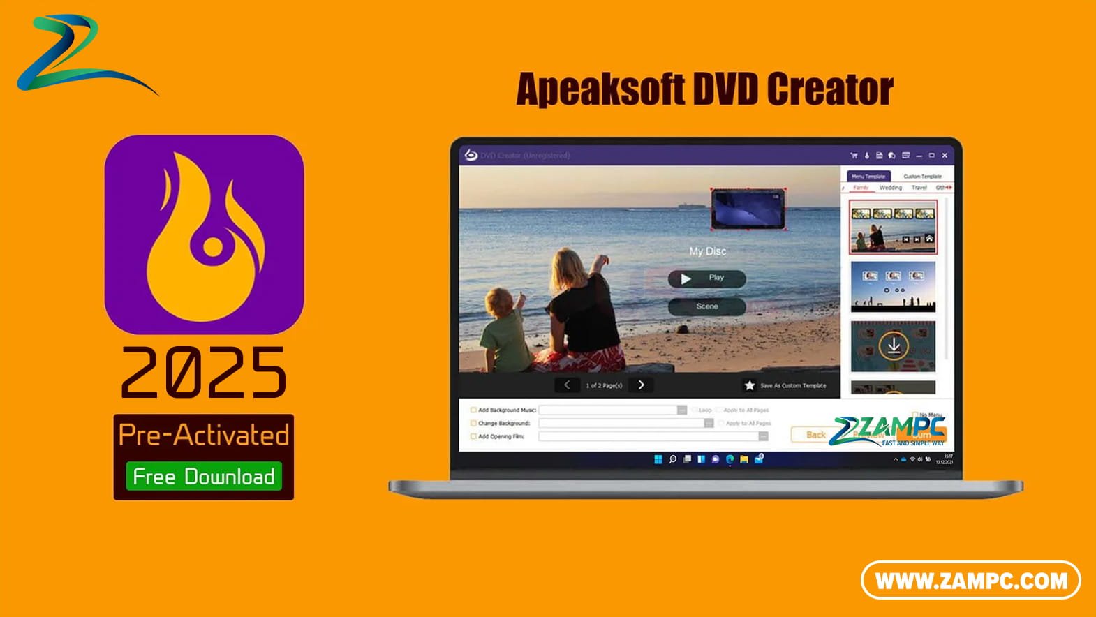 Apeaksoft DVD Creator ZamPC