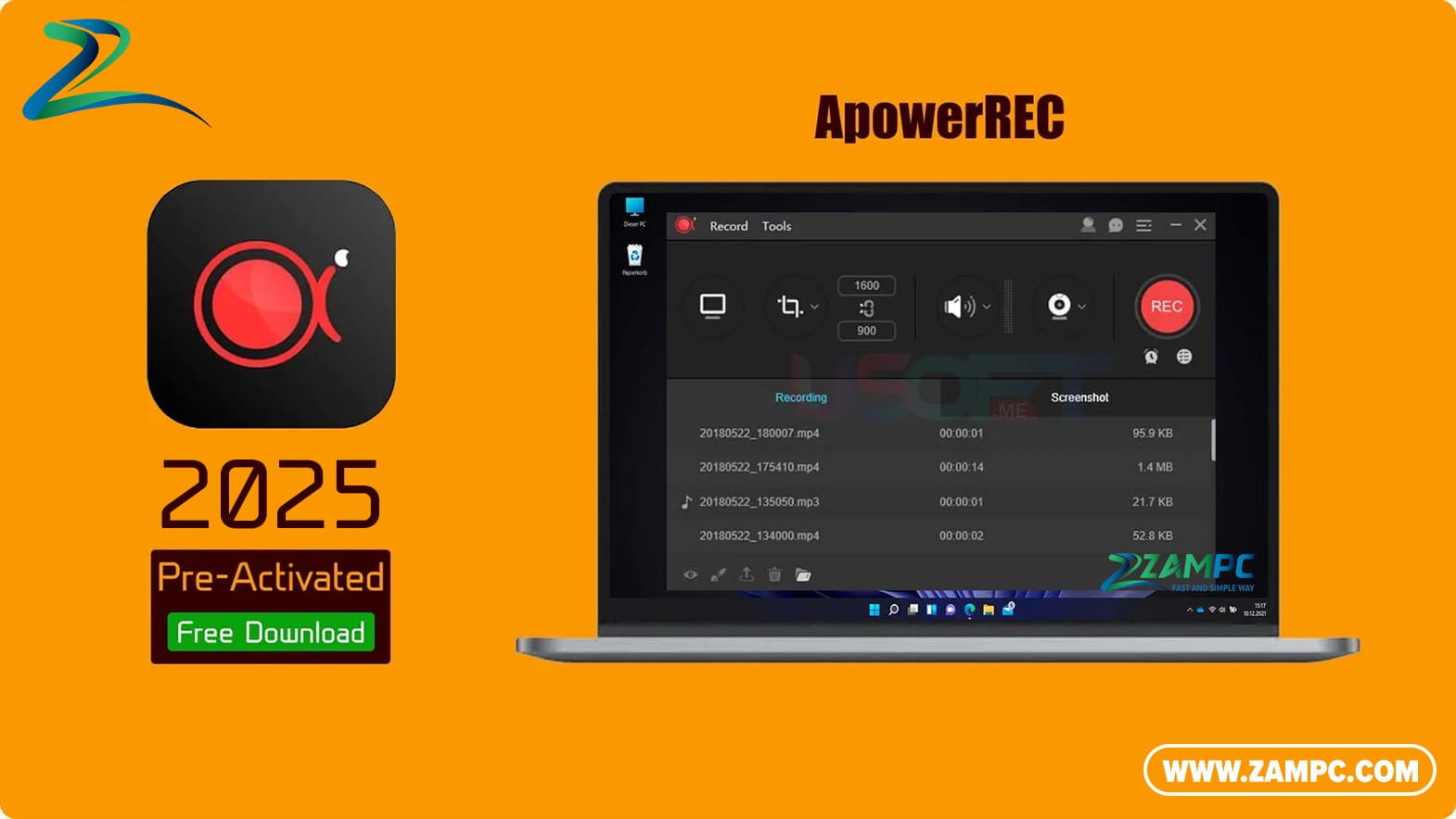 ApowerREC ZamPC