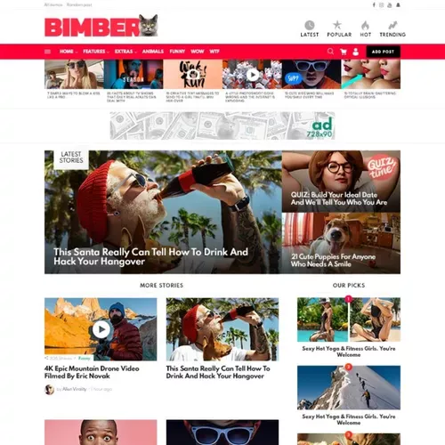 Bimber WordPress Theme ZamPC
