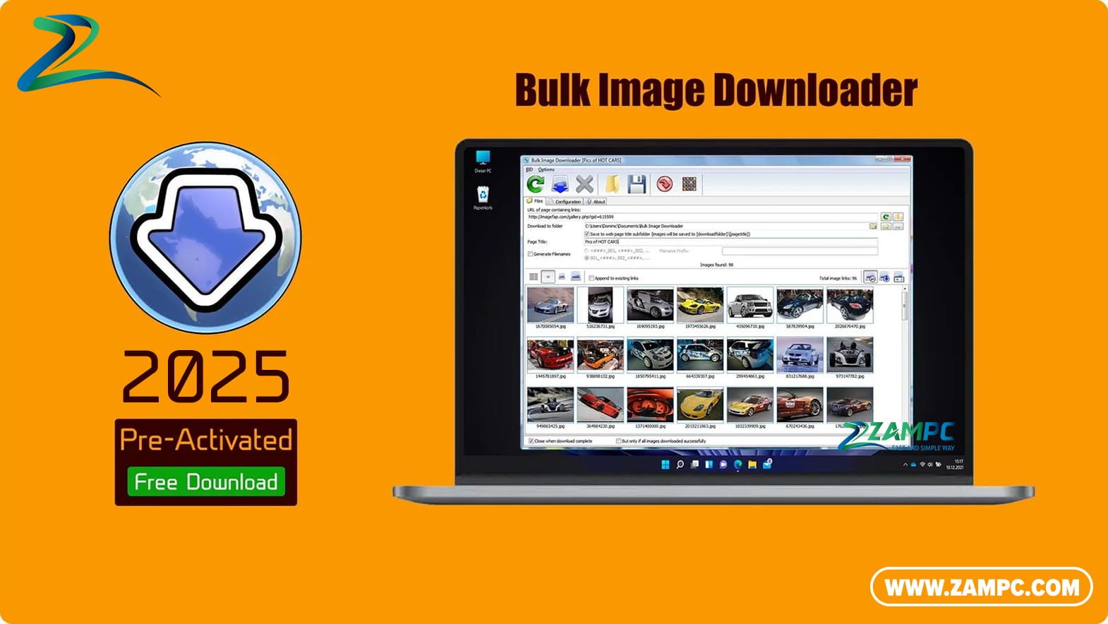 Bulk Image Downloader ZamPC