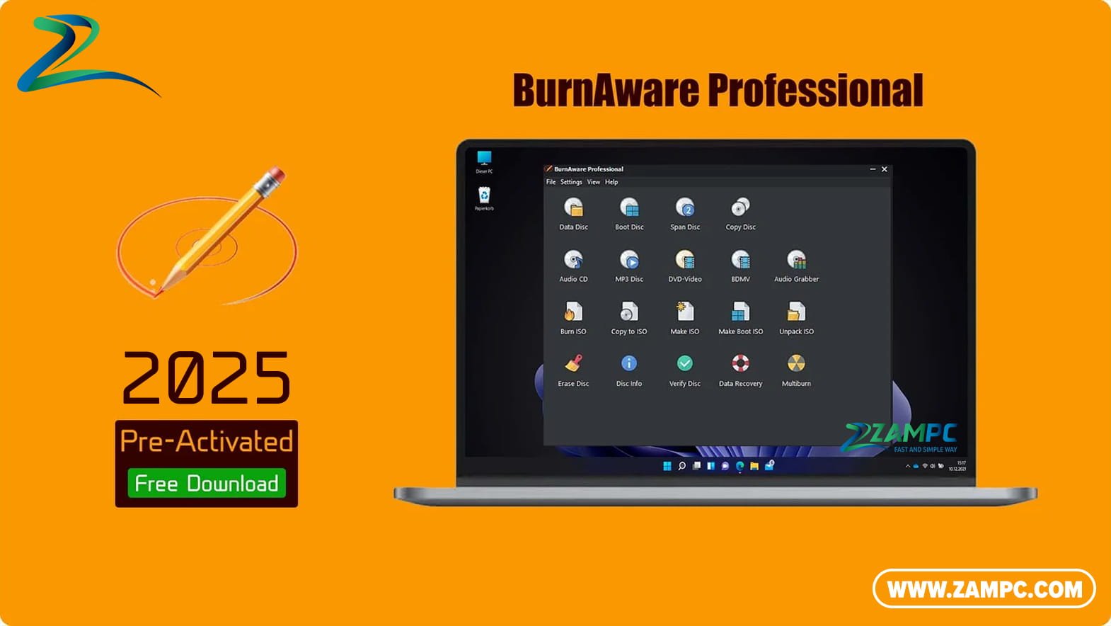 BurnAware Professional ZamPC