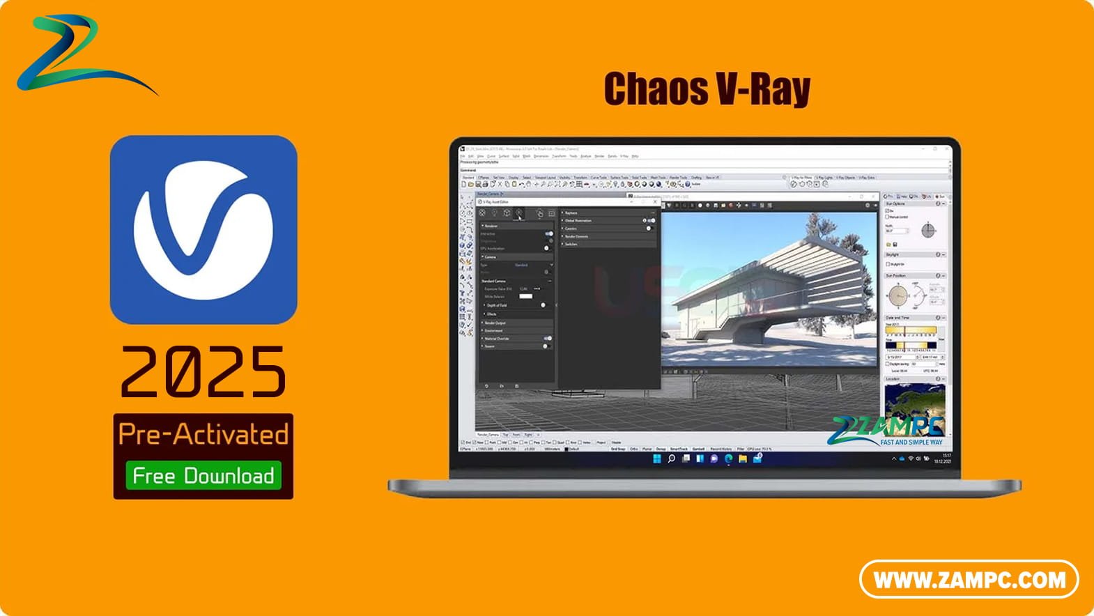 Chaos V-Ray ZamPC