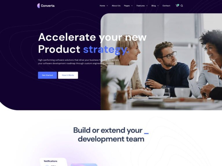 Converta WordPress Theme ZamPC