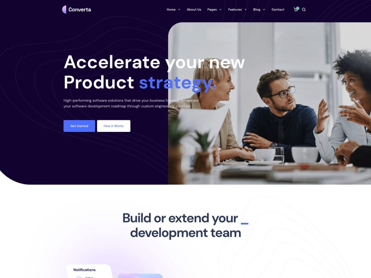 Converta WordPress Theme ZamPC