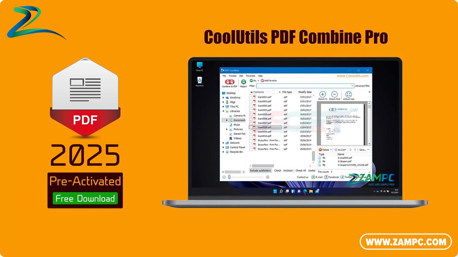 CoolUtils PDF Combine Pro ZamPC