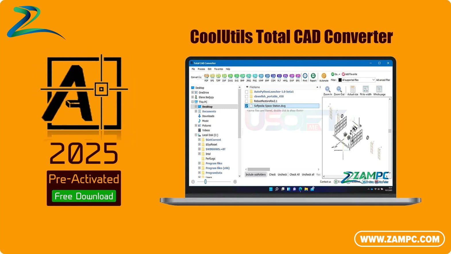 CoolUtils Total CAD Converter ZamPC