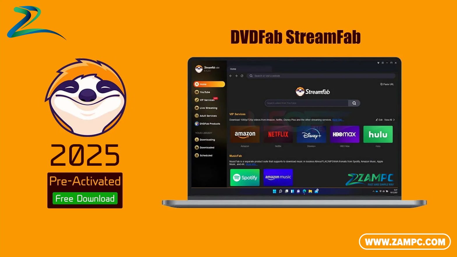 StreamFab YouTube Downloader Pro ZamPC