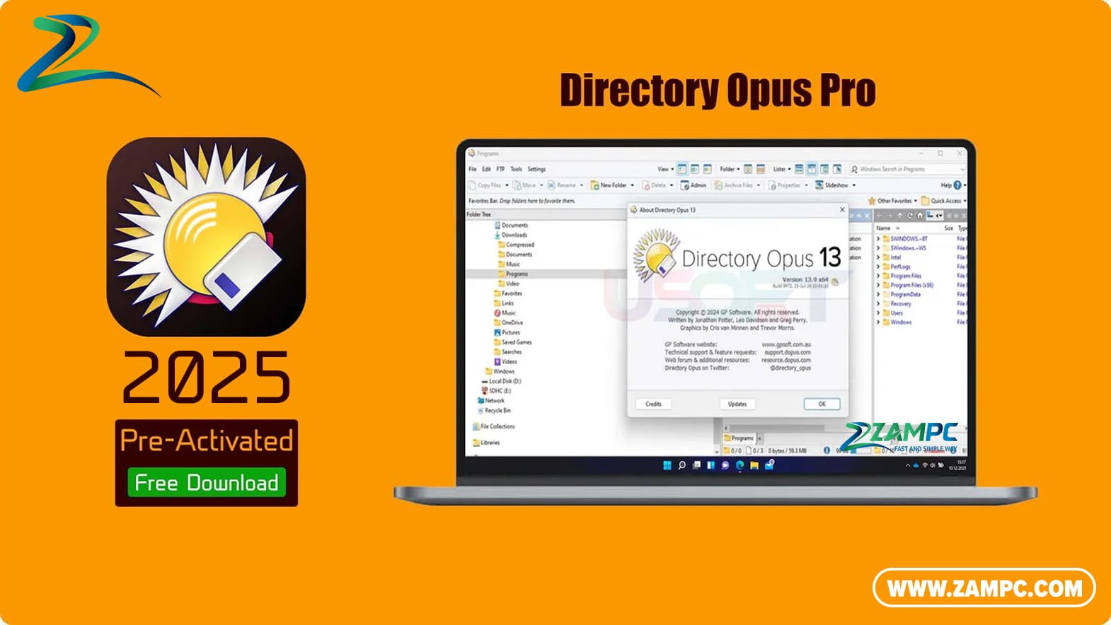 Directory Opus Pro ZamPC