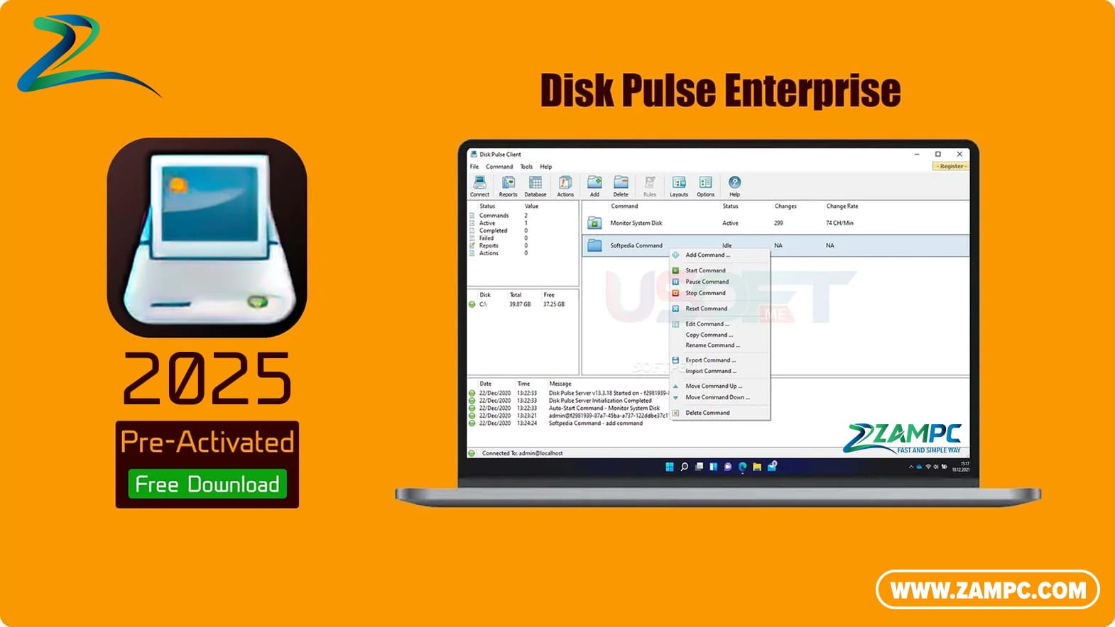 Disk Pulse Enterprise ZamPC