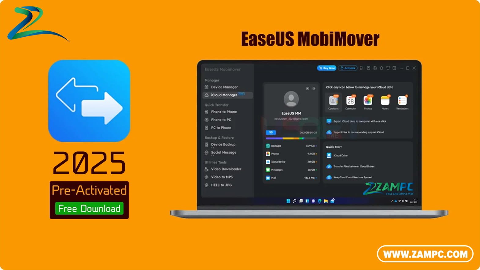 EaseUS MobiMover ZamPC