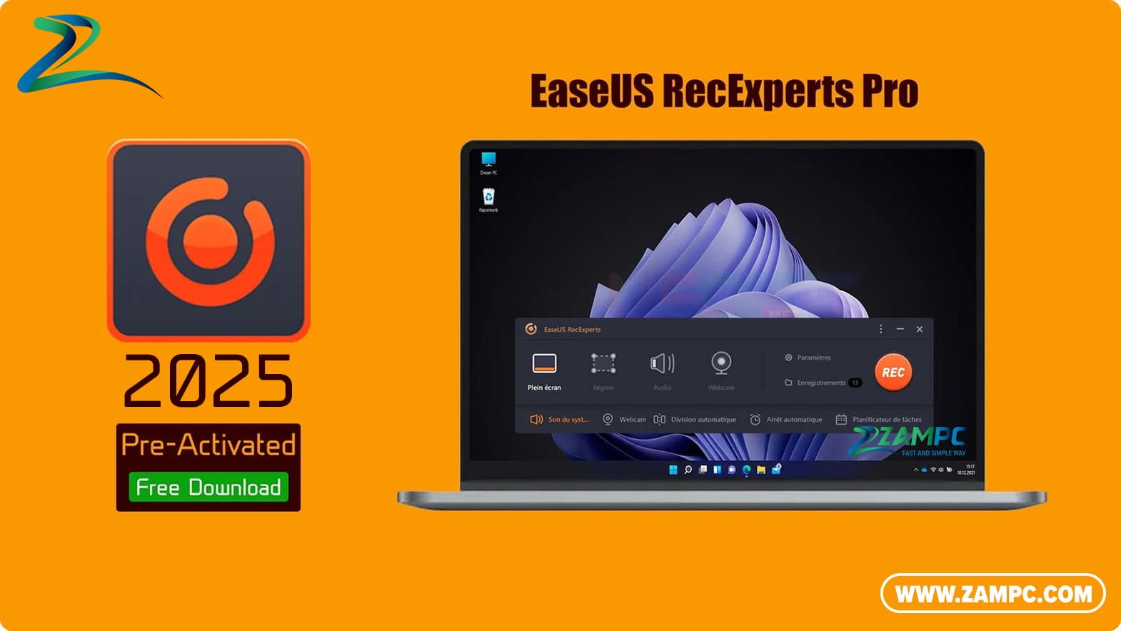 EaseUS RecExperts Pro ZamPC