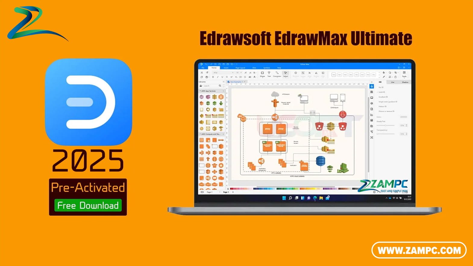 Edrawsoft EdrawMax Ultimate | ZamPC