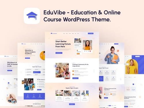 EduVibe WordPress Theme ZamPC