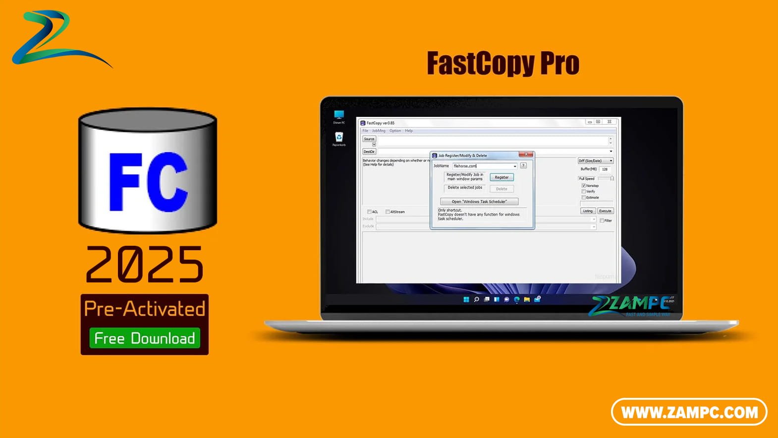 FastCopy Pro ZamPC