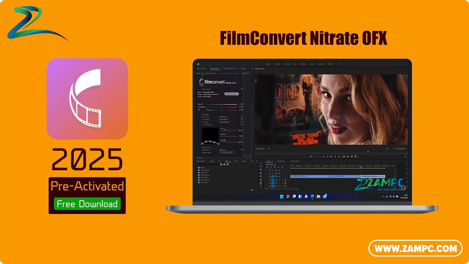 FilmConvert Nitrate OFX ZamPC