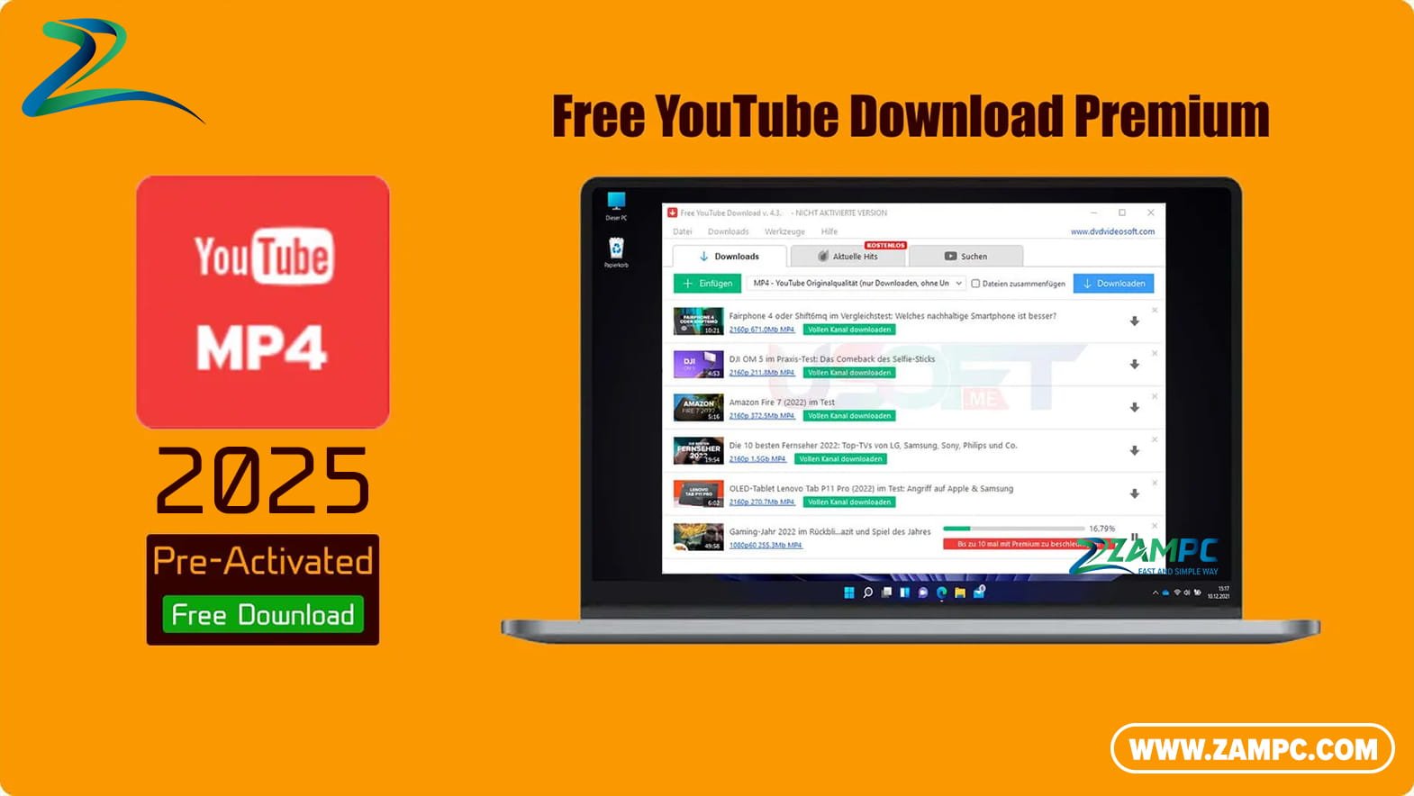 Free Download YouTube Premium ZamPC