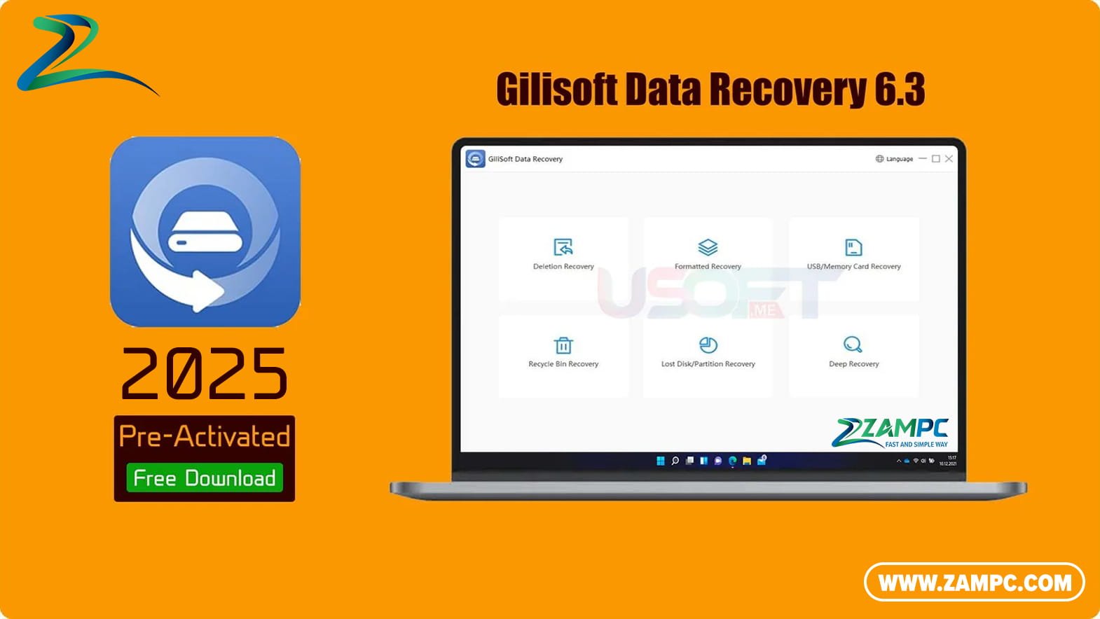 Gilisoft Data Recovery ZamPC