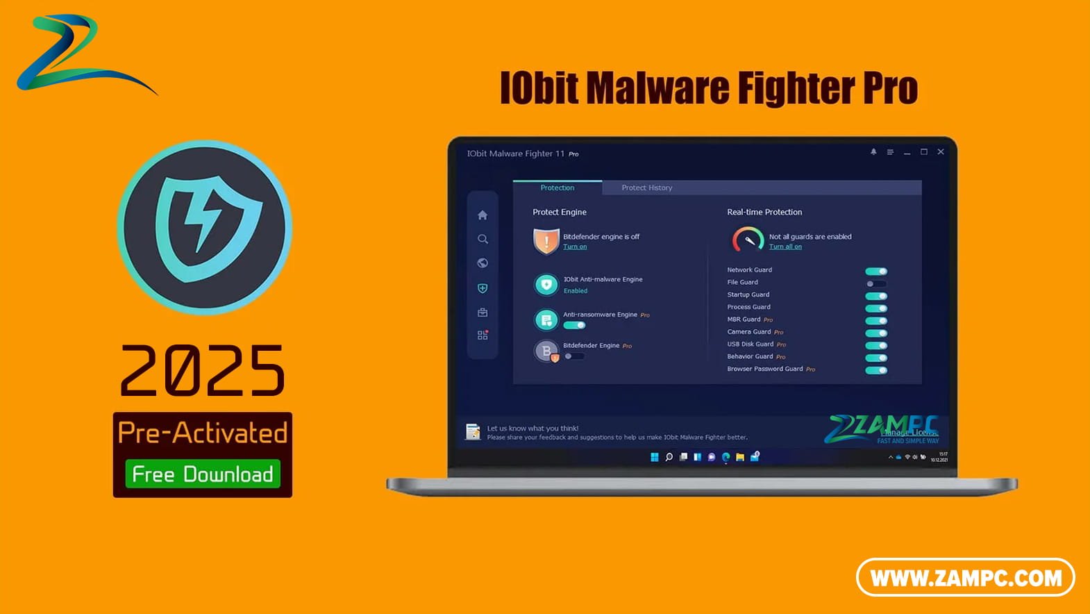 IObit Malware Fighter Pro ZamPC