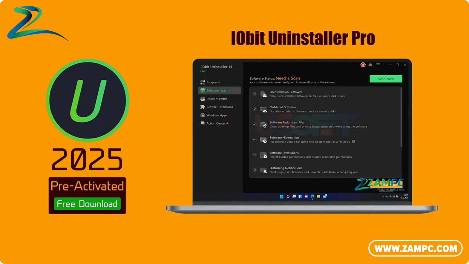 IObit Uninstaller Pro ZamPC