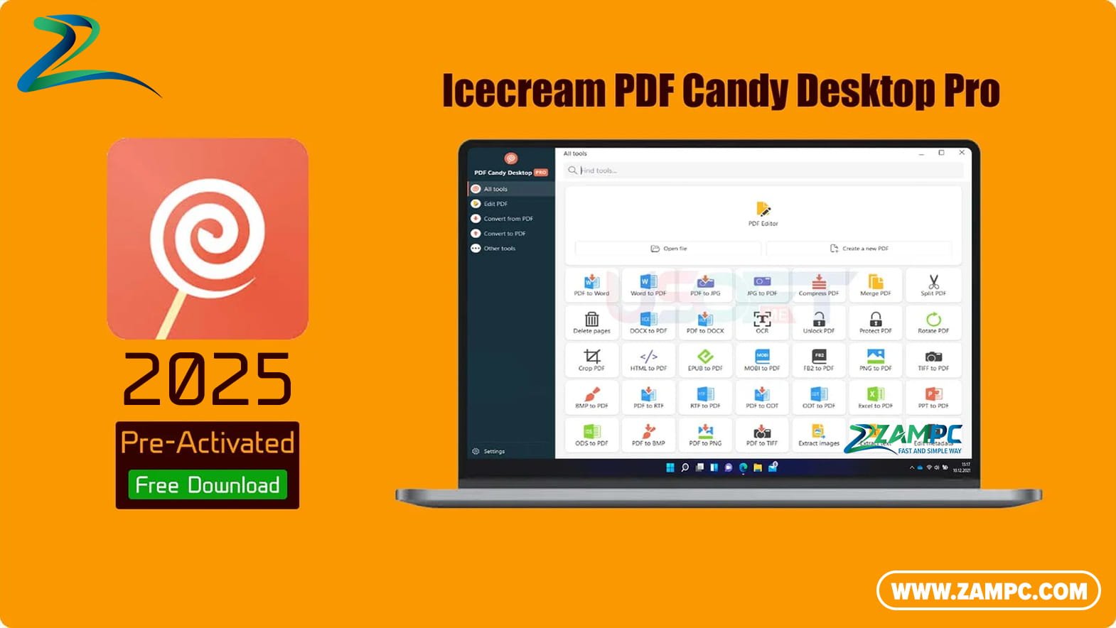 Icecream PDF Candy Desktop Pro ZamPC