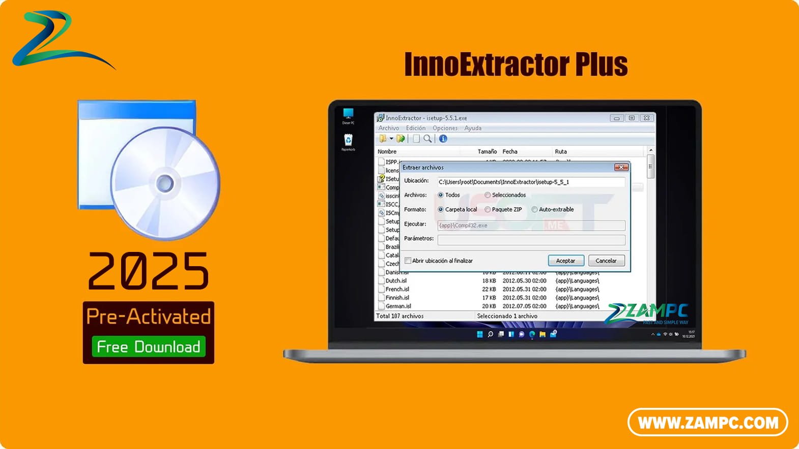 InnoExtractor Plus ZamPC