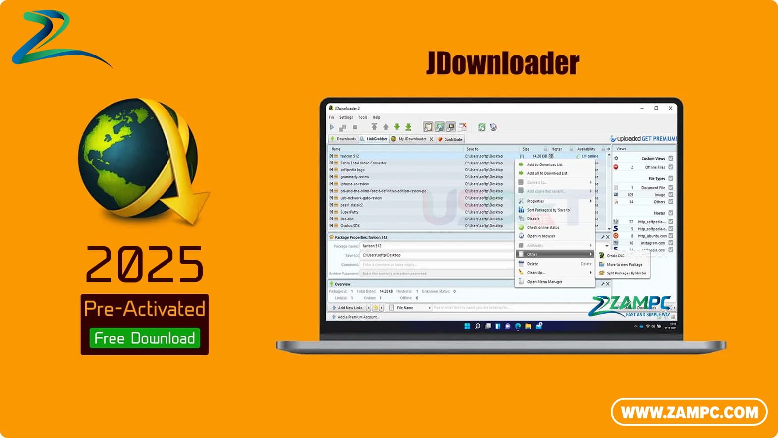 JDownloader ZamPC