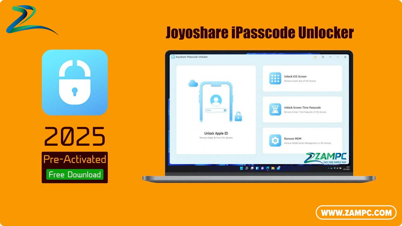 Joyoshare iPasscode Unlocker ZamPC
