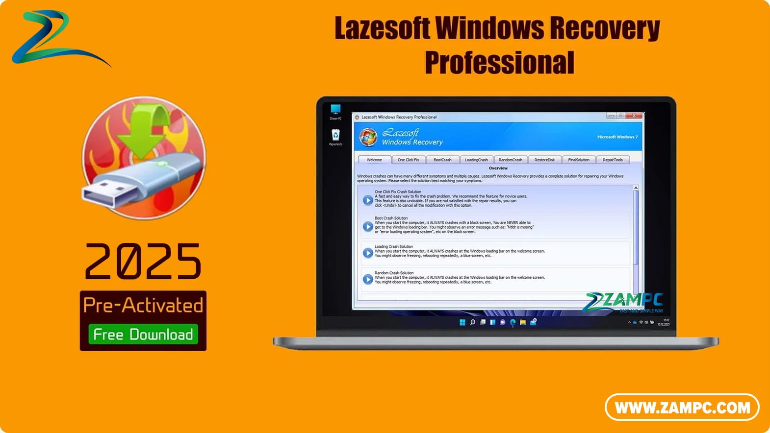 Lazesoft Recovery Professional ZamPC