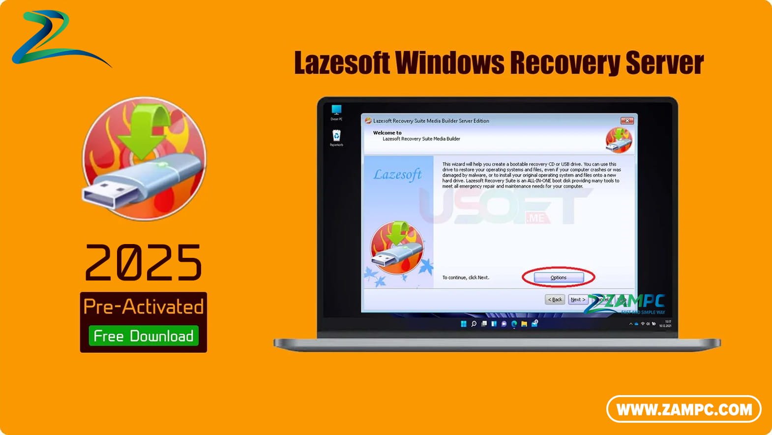 Lazesoft Recovery Server ZamPC