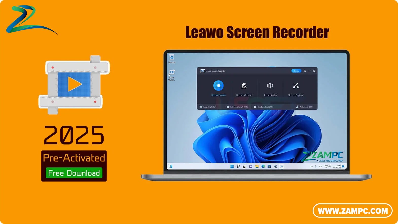 Leawo Screen Recorder ZamPC
