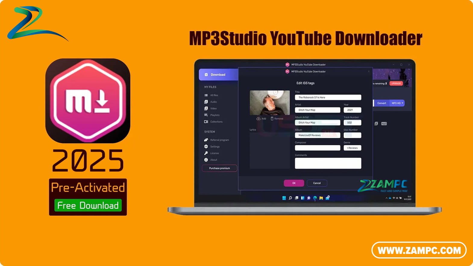 MP3Studio YouTube Downloader ZamPC