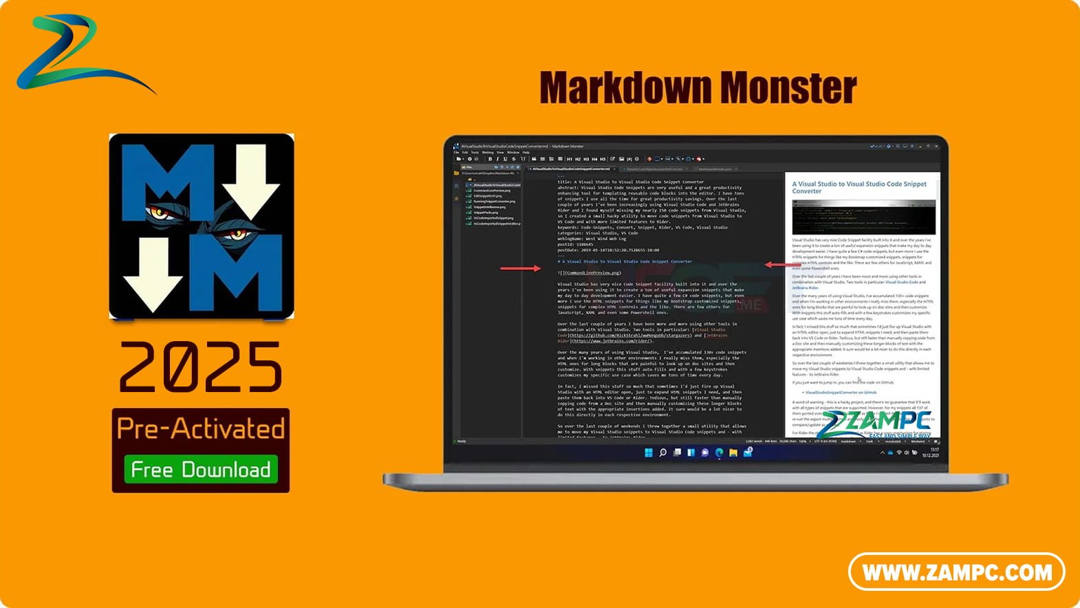 Markdown Monster ZamPC