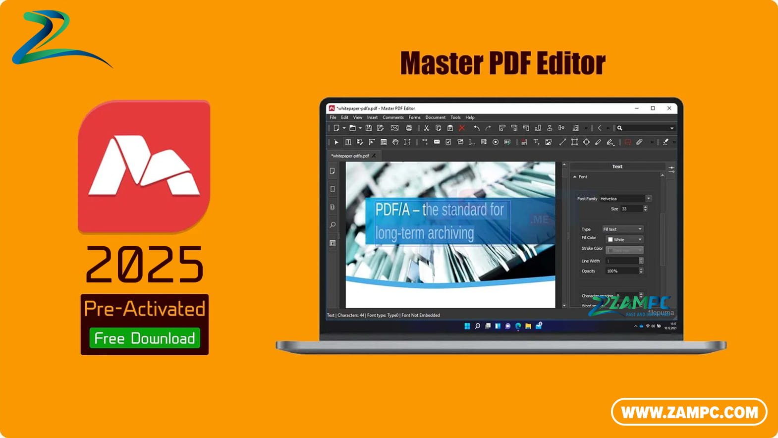 Master PDF Editor ZamPC