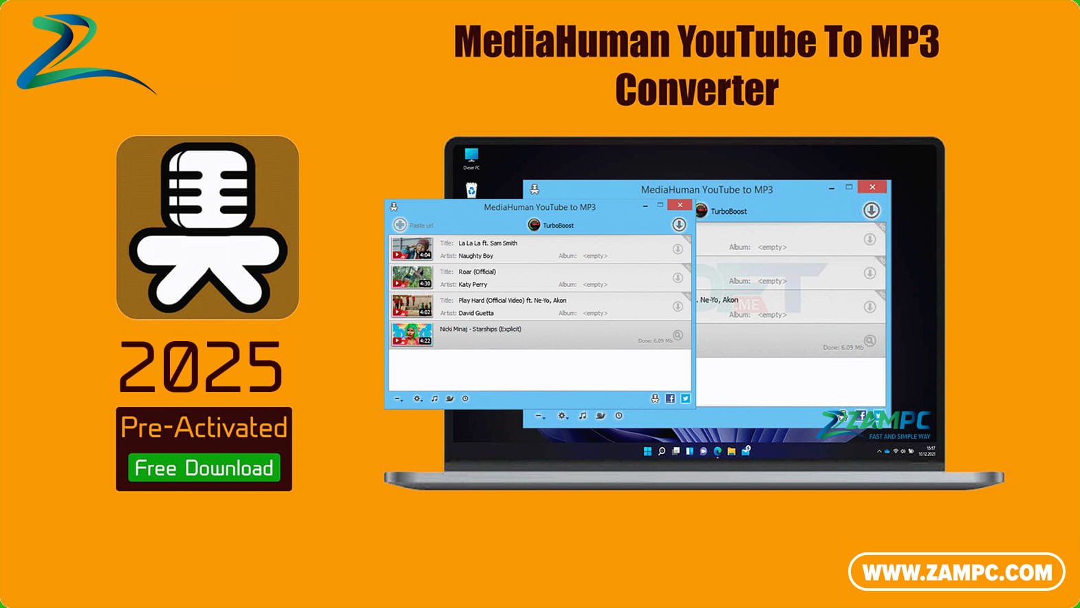MediaHuman YouTube To MP3 Converter ZamPC
