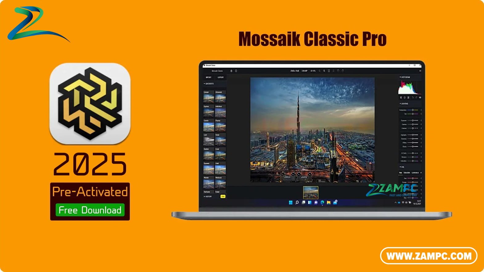 Mossaik Classic Pro ZamPC