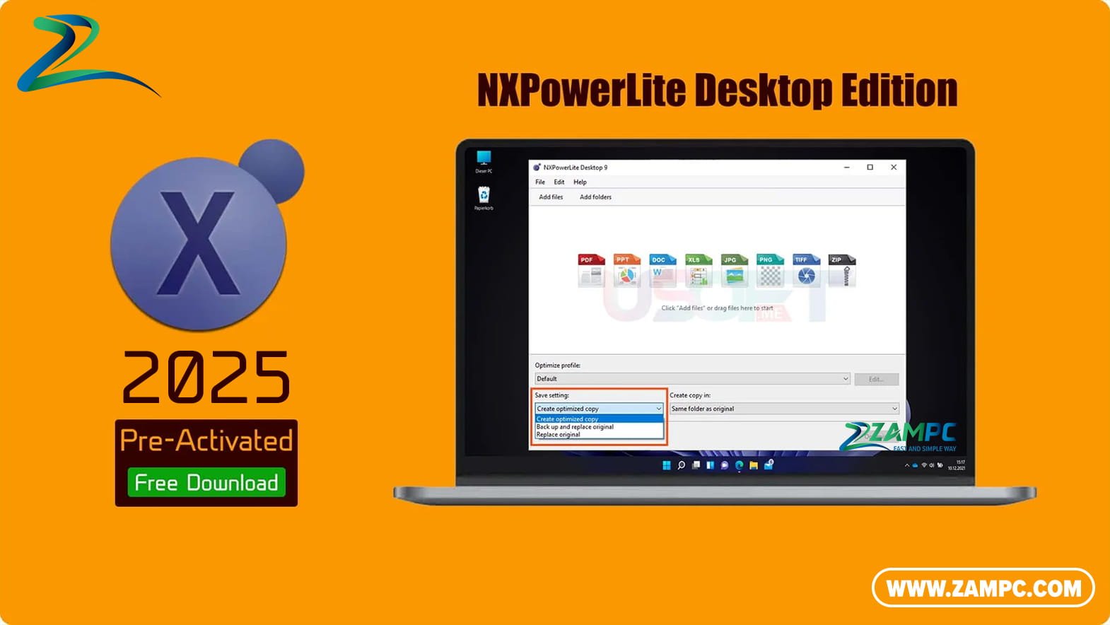 NXPowerLite Desktop Edition ZamPC