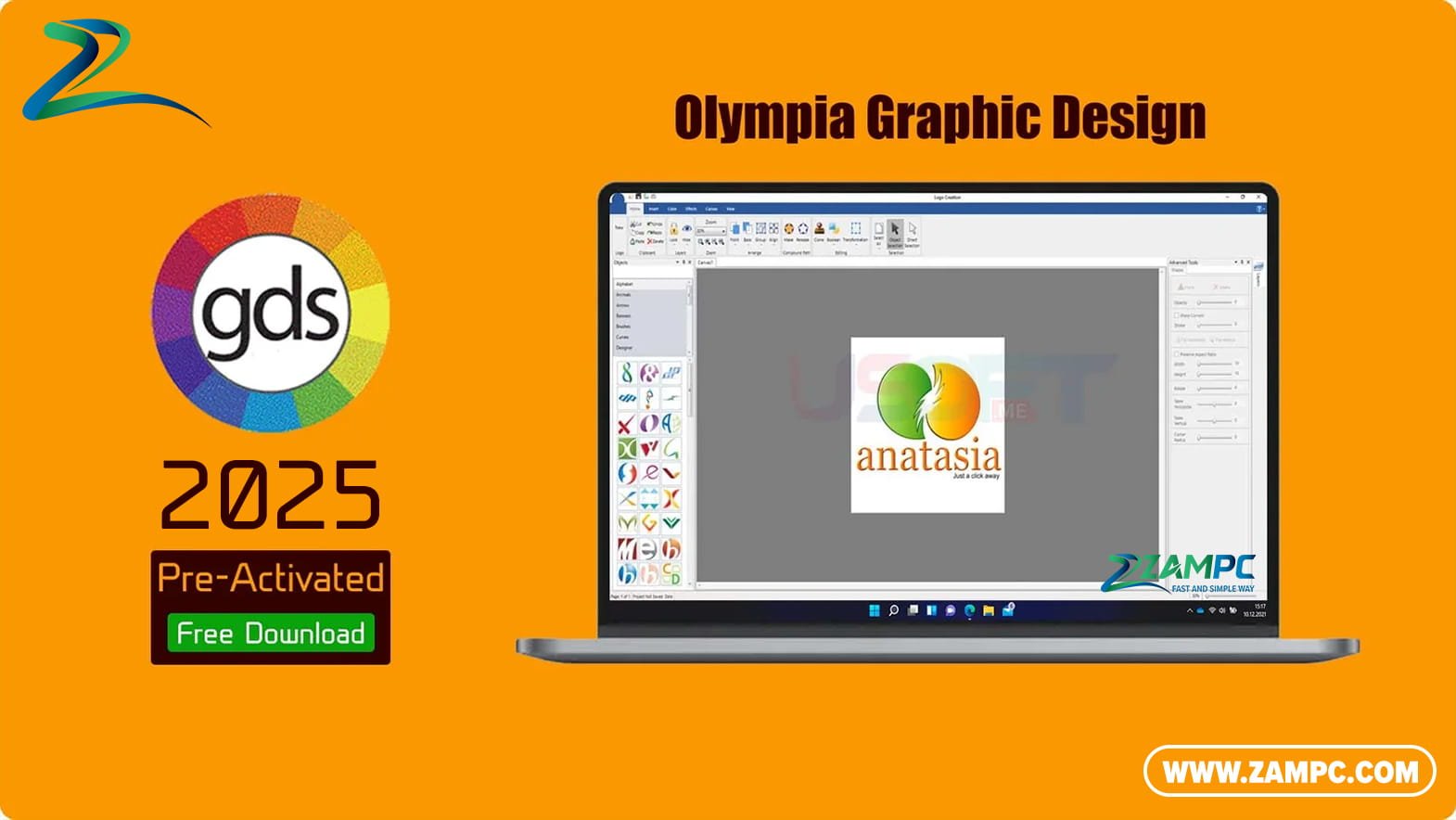 Olympia Graphic Design ZamPC