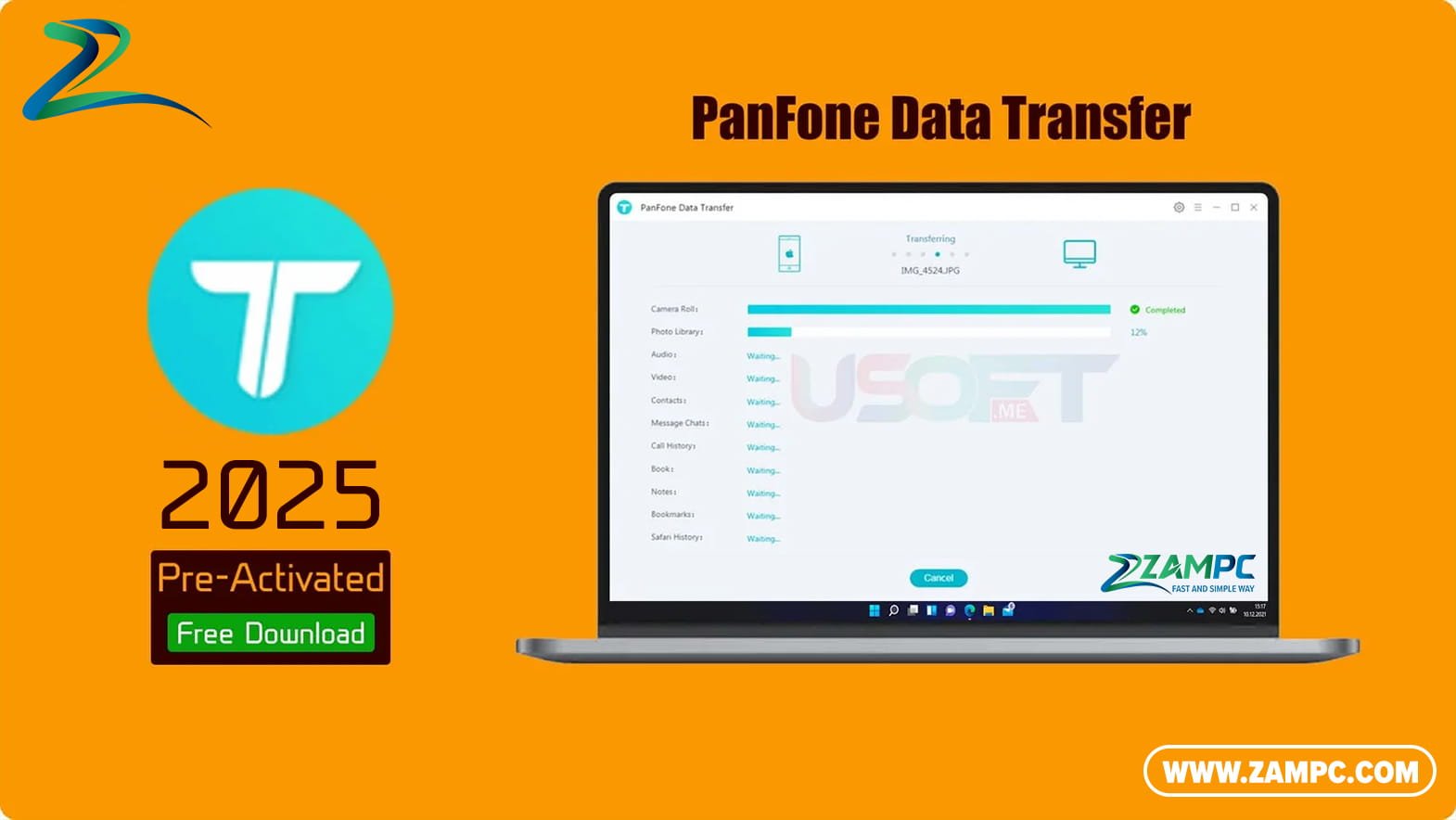 PanFone Data Transfer ZamPC