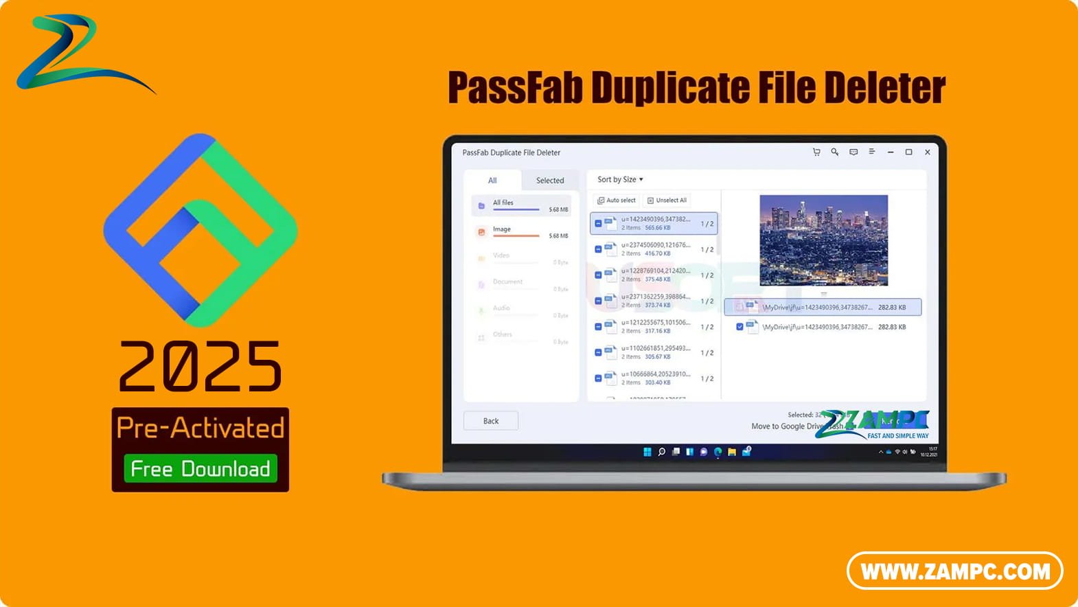 PassFab Duplicate File Deleter ZamPC