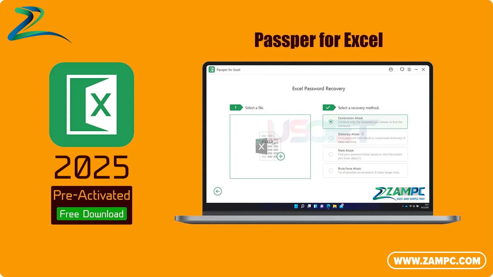 Passper for Excel ZamPC