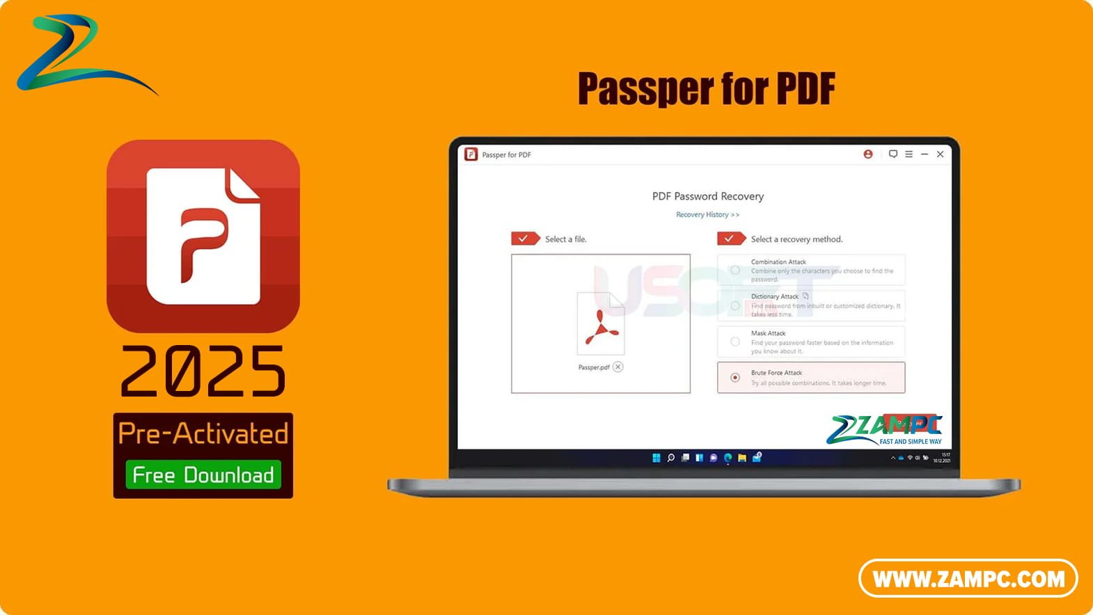 Passper for PDF ZamPC