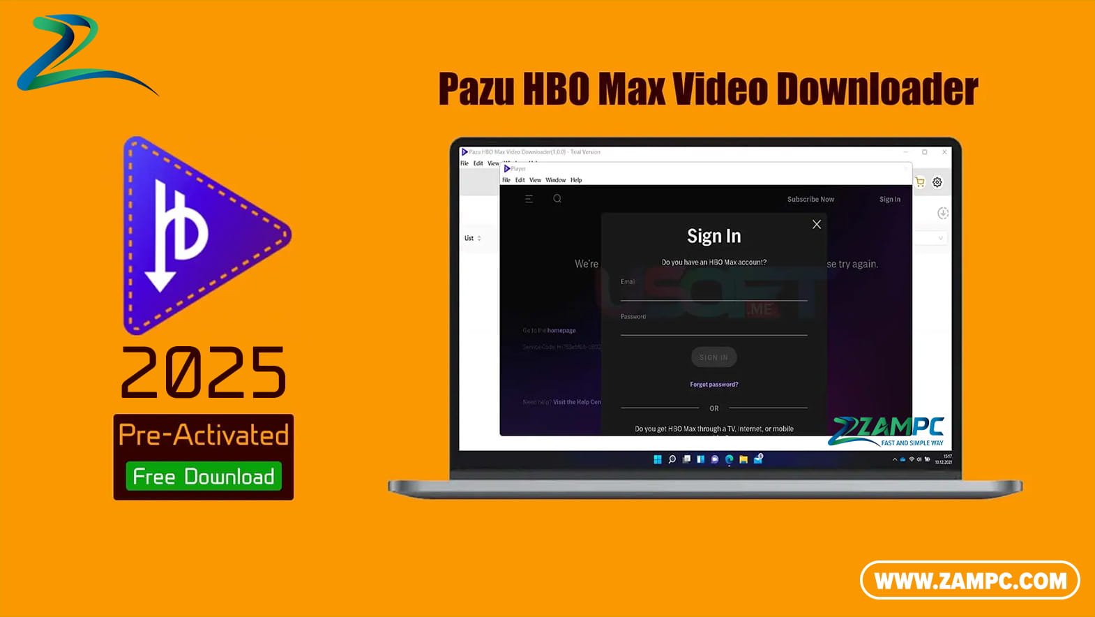 Pazu HBO Max Video Downloader ZamPC