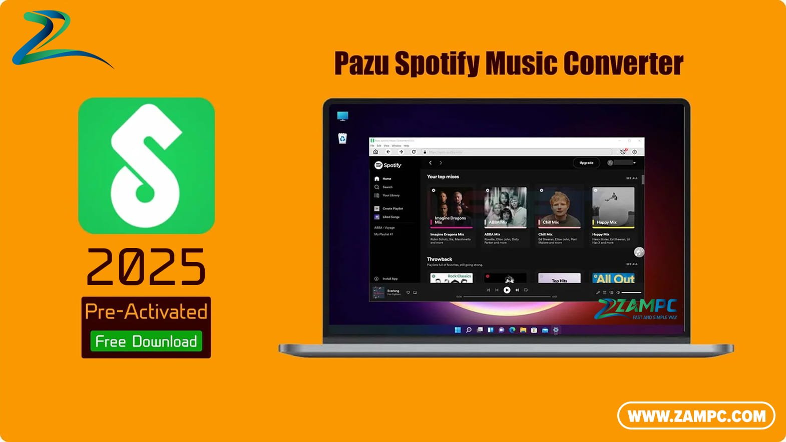 Pazu Spotify Music Converter ZamPC