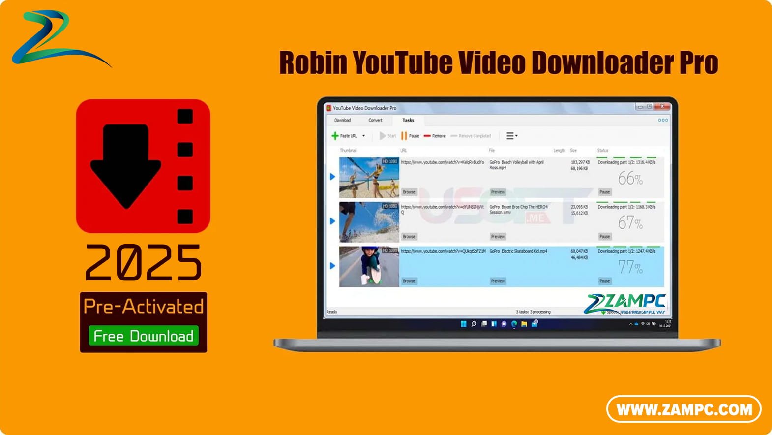Robin YouTube Video Downloader Pro ZamPC