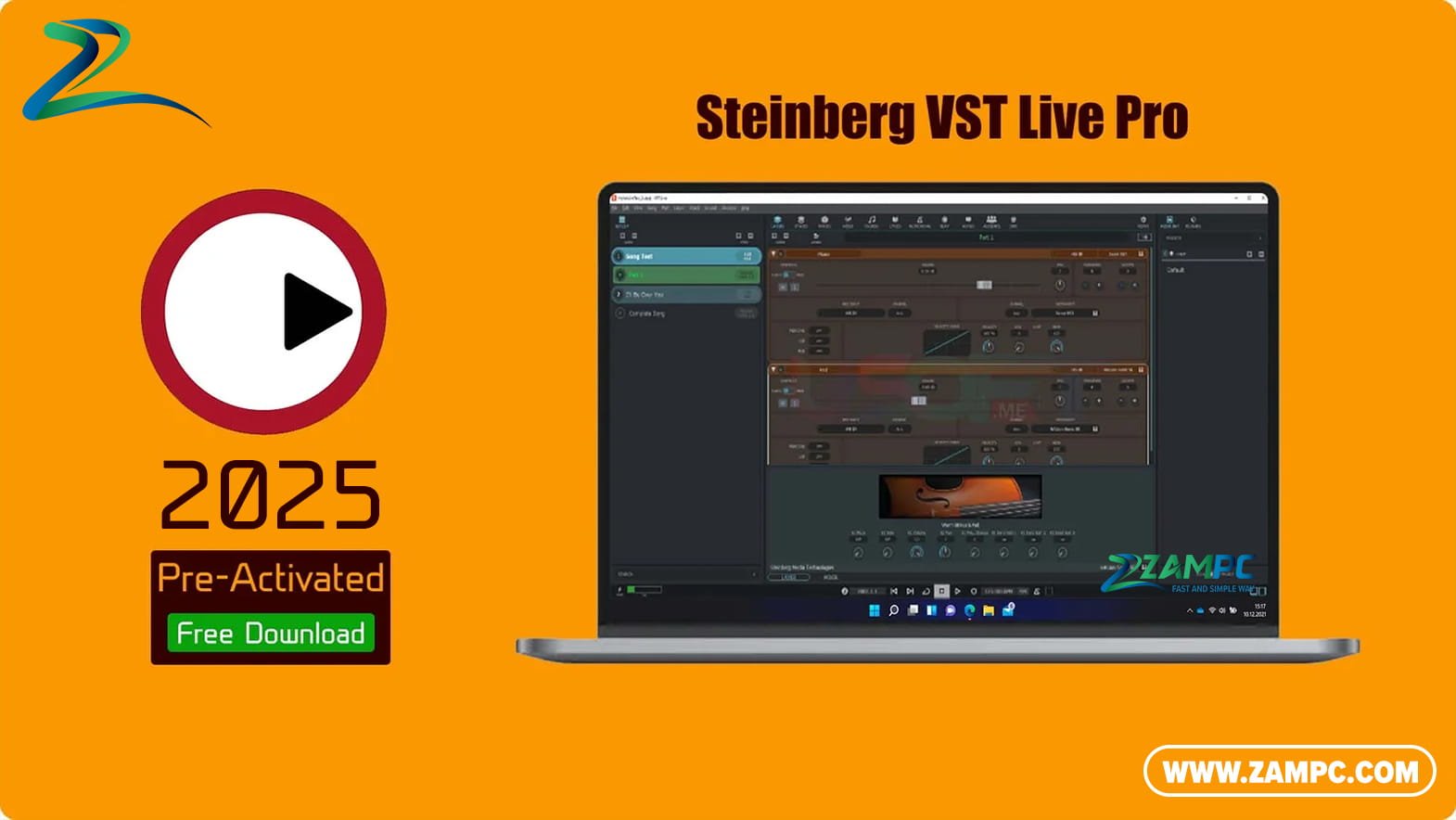 Steinberg VST Live Pro ZamPC