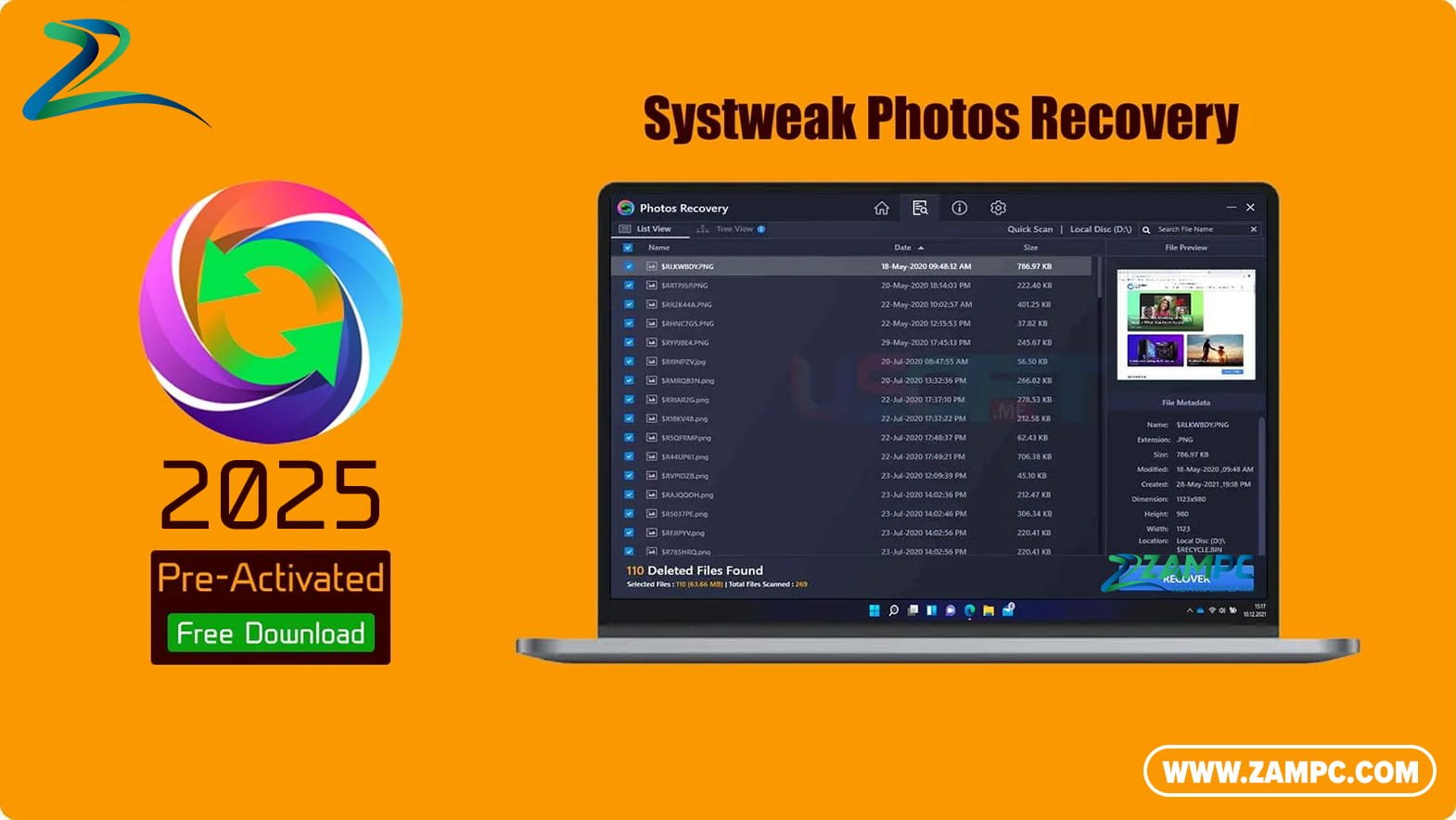 Systweak Photos Recovery ZamPC