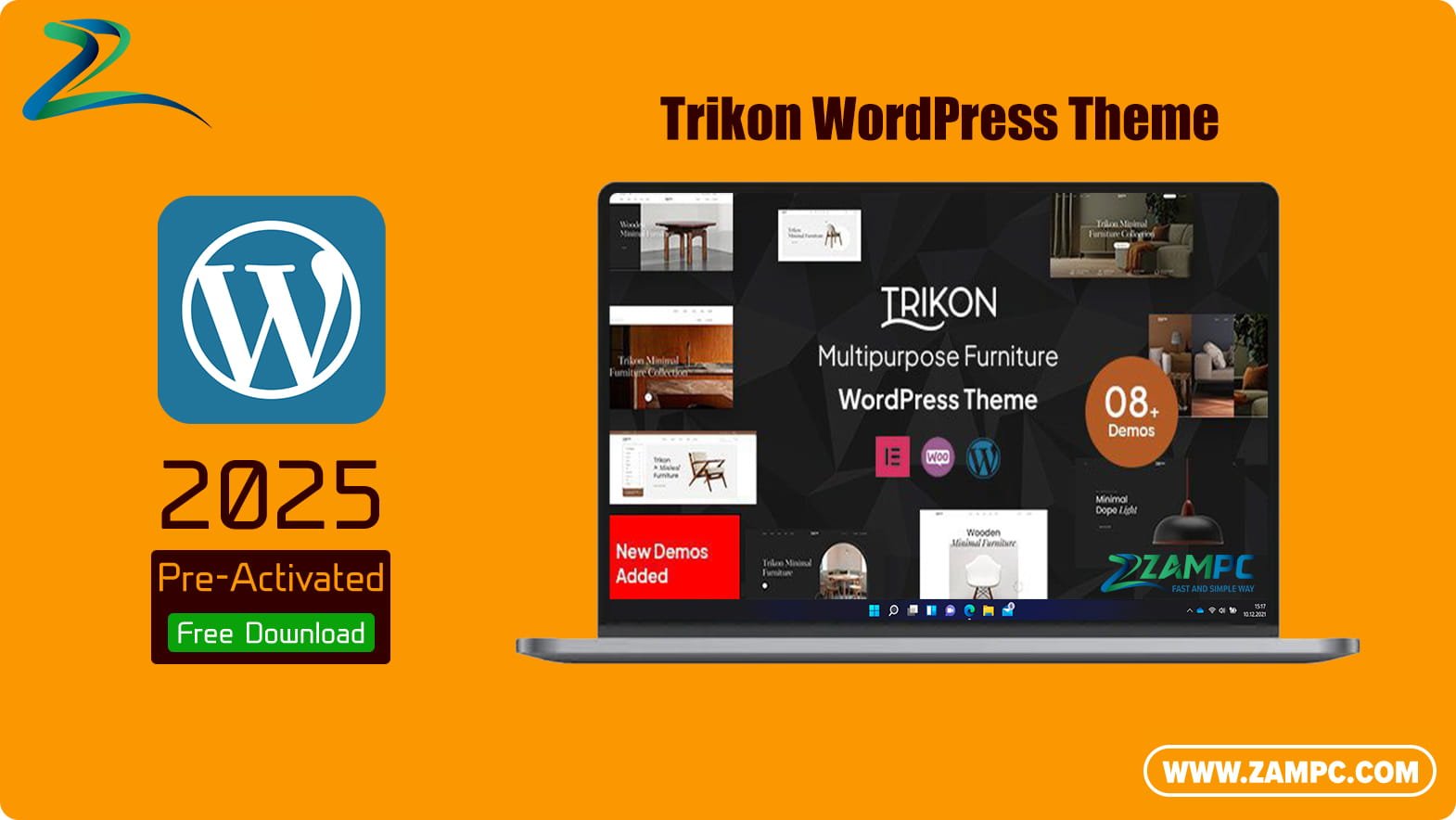 Trikon WordPress Theme ZamPC