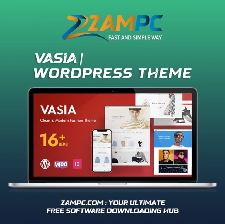 Vasia WordPress Theme ZamPC