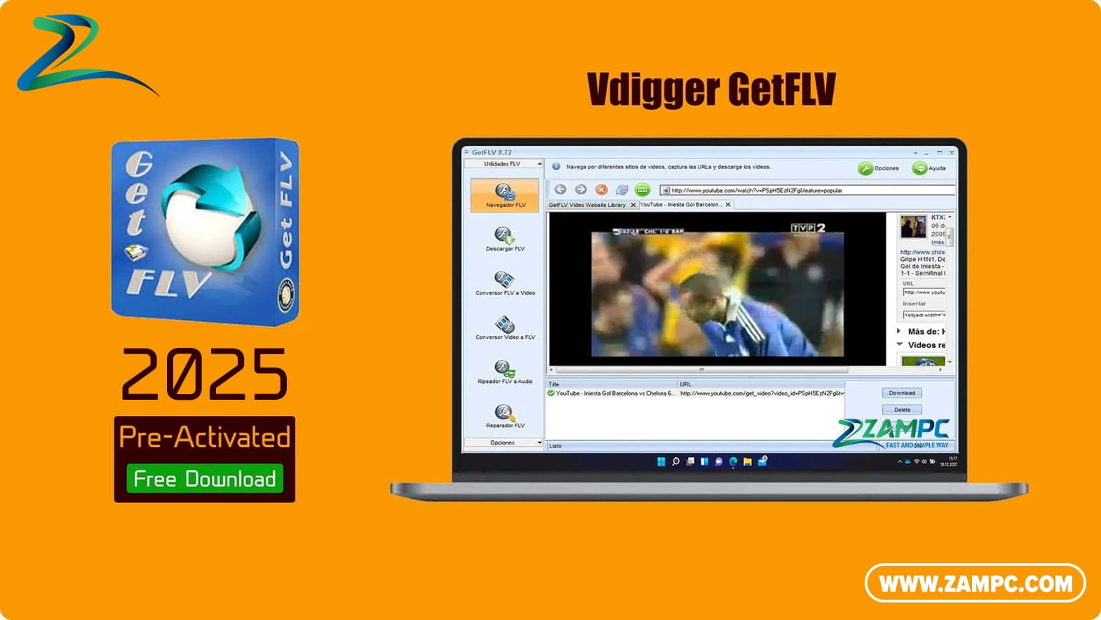 Vdigger GetFLV ZamPC